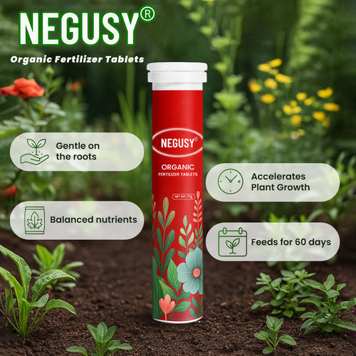 🌱All-in-One Nutrient Boost | NEGUSY® Organic Fertilizer Tablets- Slow Release Plant Food for 60 Days⭐️