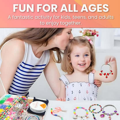 Clay DIY Beads Bracelet Making Kit 🌿