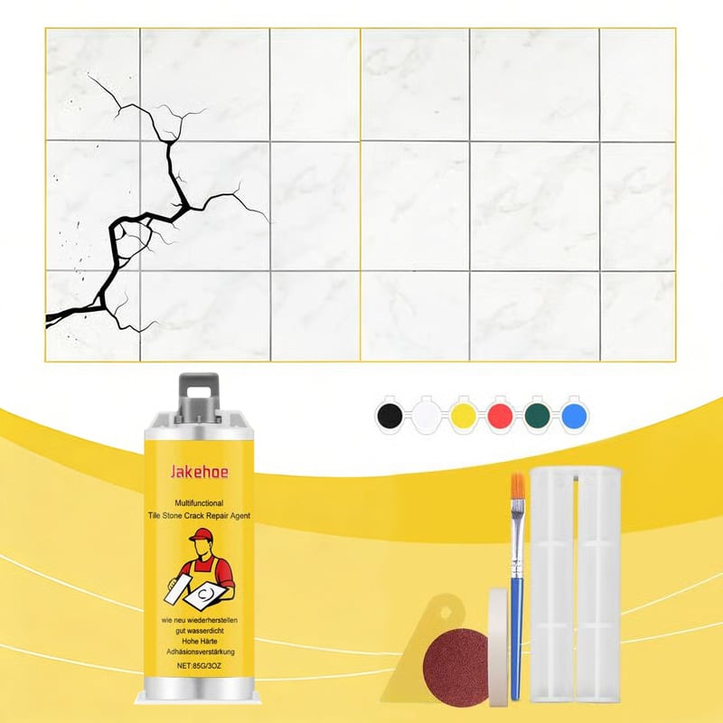 🔥LAST DAY 50% OFF - 🔧Quick-Drying Tile Repair Glue - Complete Tool Kit for DIY – Fix Cracks Permanently in Minutes!✨