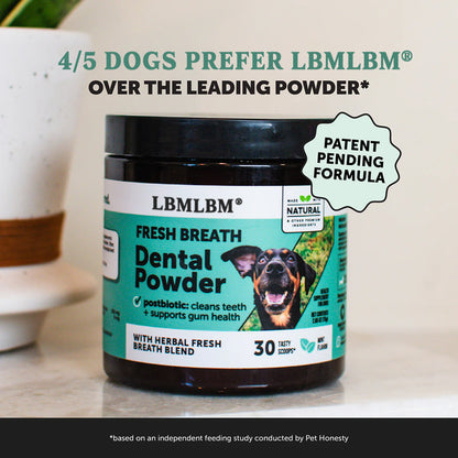 Fresh Breath Dental Powder for Dogs (30 servings)