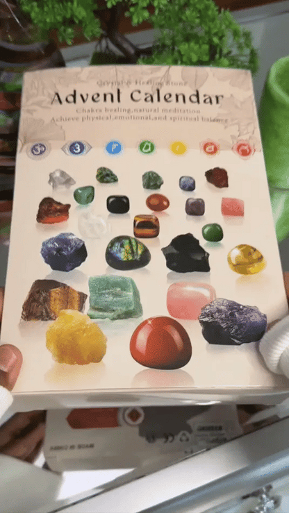❤100% Hand-carved -💎Crystal Advent Calendar🔮