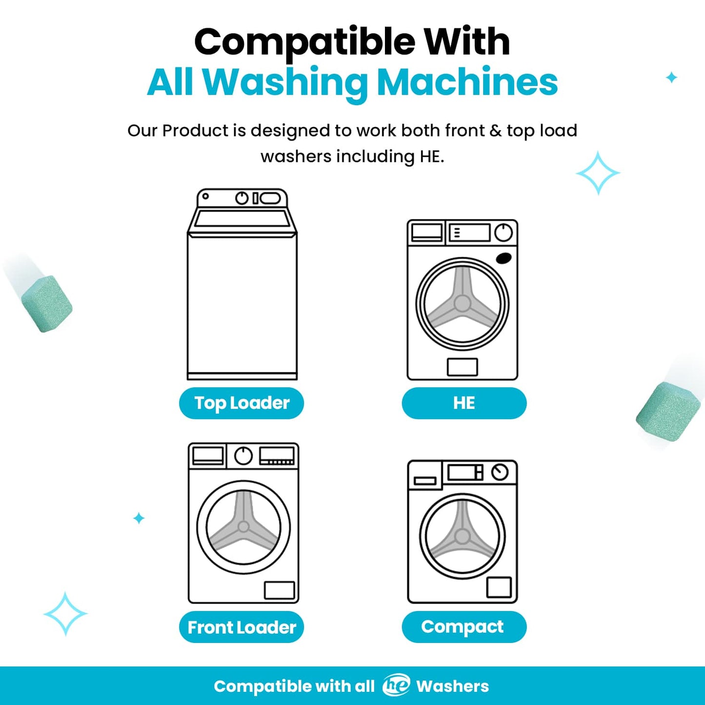 CURAUO™ Washing Machine Cleaner