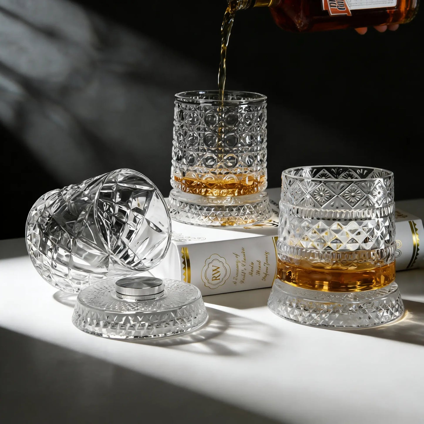 🔥 50% OFF TODAY | The Whiskey Glass That Spins