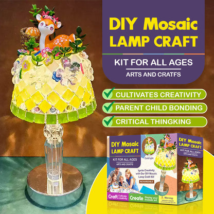 DIY Mosaic Lamp Craft Kit for All Ages