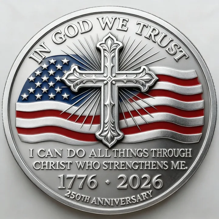 ✝️✨ 250th Anniversary Limited Edition🪙-“In God We Trust”