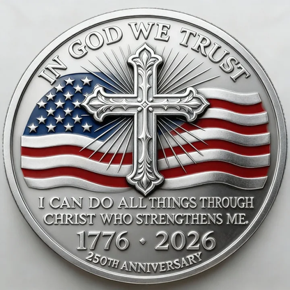 ✝️✨ 250th Anniversary Limited Edition🪙-“In God We Trust”