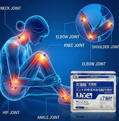 Targeted Pain Relief Patch –ODALIT™ Japanese Herbal Patch