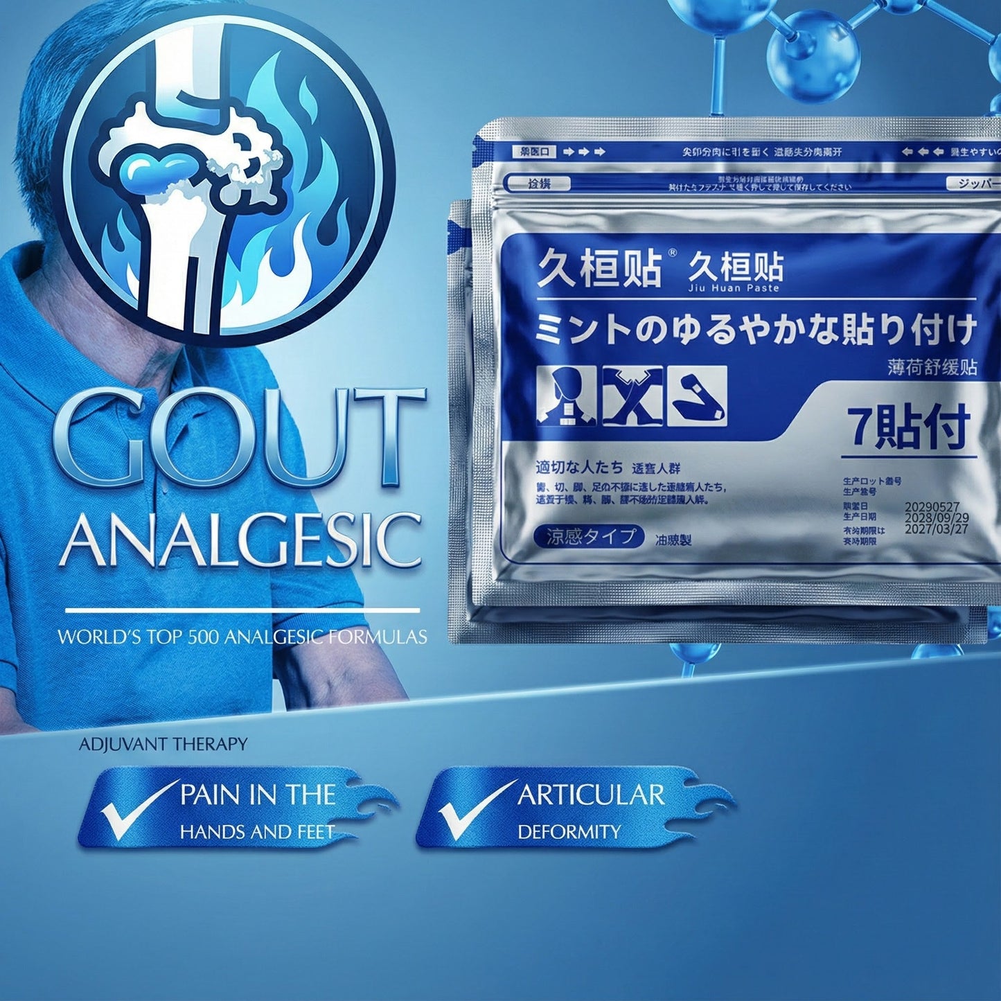 Targeted Pain Relief Patch –ODALIT™ Japanese Herbal Patch