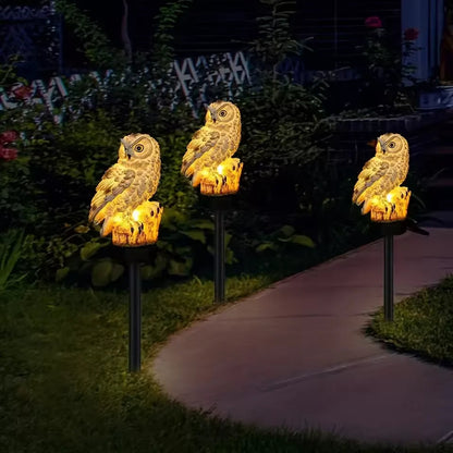 🦉 The Adorable Solar Owl That Lights Up Your Garden After Sunset