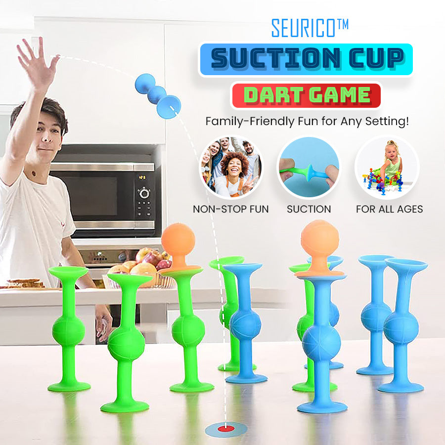 Seurico™ Suction Cup Dart Game – Family-Friendly Fun for Any Setting
