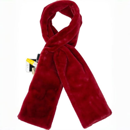 Winter Special Big Promotion Save 49%🔥Faux Fur Pull-Through Scarf with Zipper Pocket