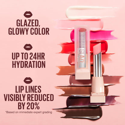 LBMLBM Hydrating Glaze Lip Balm – Non-Sticky Shine with Hyaluronic Acid