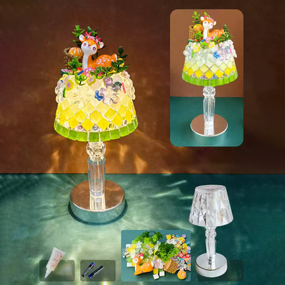DIY Mosaic Lamp Craft Kit for All Ages