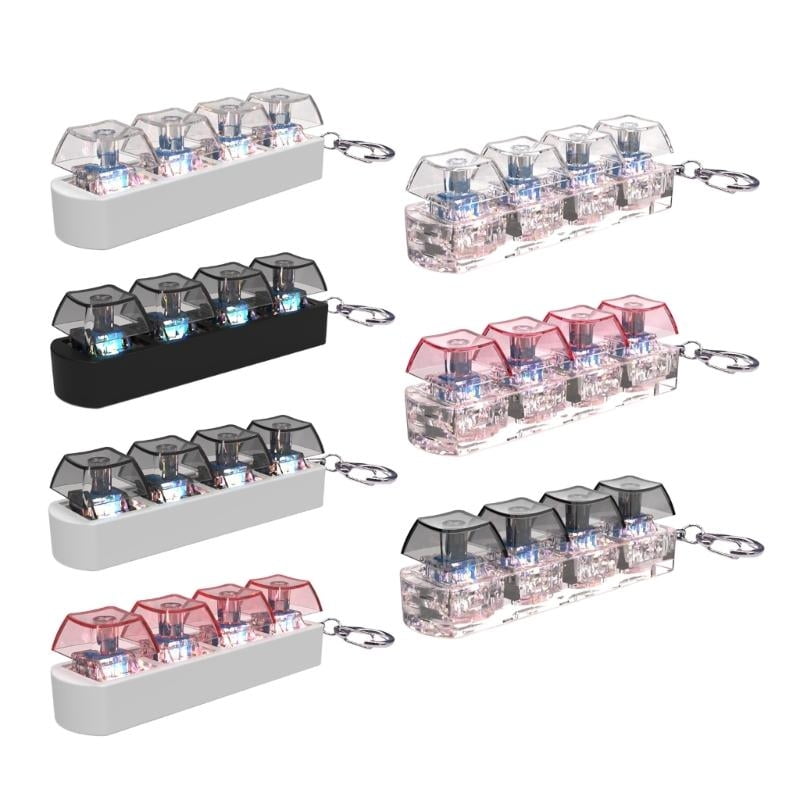 💥4-Key Keyboard Fidget Toy Keycap Tester