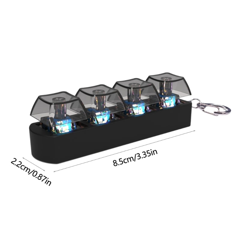 💥4-Key Keyboard Fidget Toy Keycap Tester
