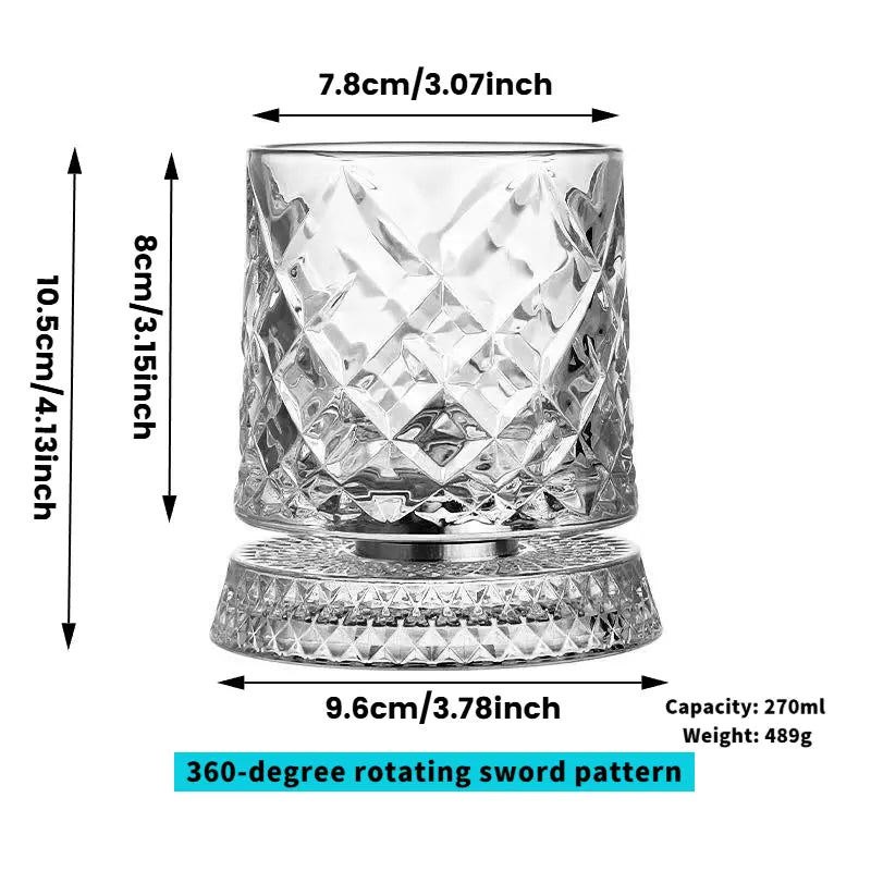 🔥 50% OFF TODAY | The Whiskey Glass That Spins
