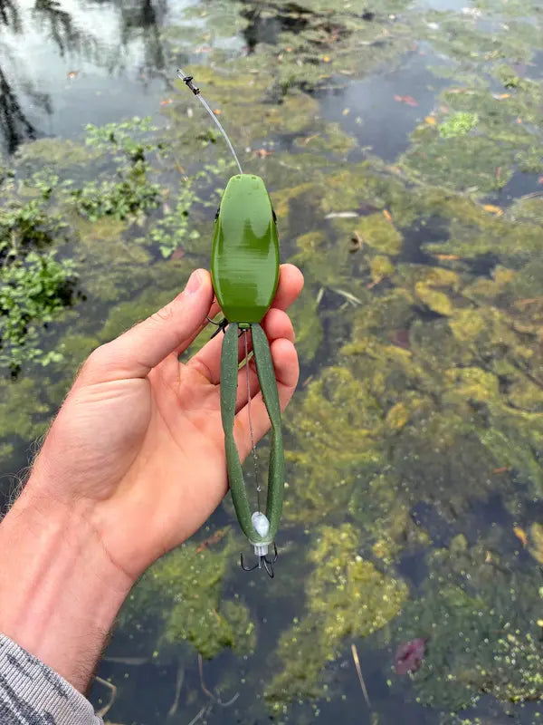 ✨Christmas sale 49% OFF-🐸 Realistic Topwater Frog Lure – Premium Weedless Surface Bait with Lifelike Action