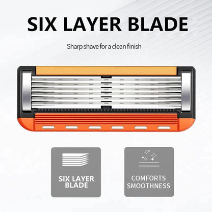 🎉New Year Series Hot Sale 49% Off🔥Gillette Fusion 24/48Pcs Men's Razor Blade Replacement with Handle