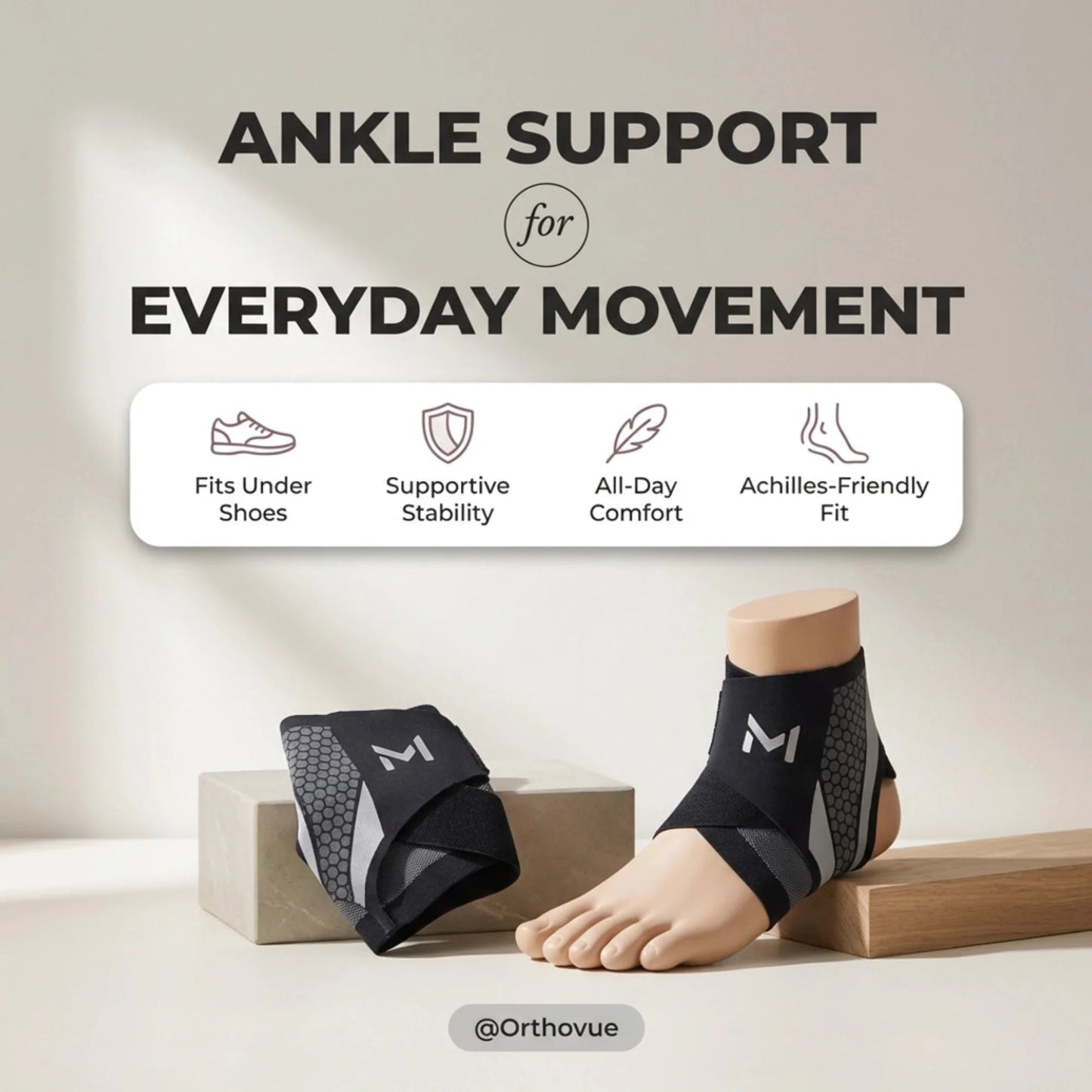 OrthoVue™ Ankle Support Brace