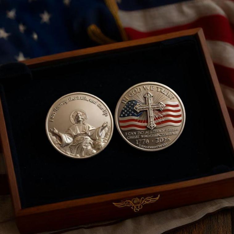 ✝️✨ 250th Anniversary Limited Edition🪙-“In God We Trust”