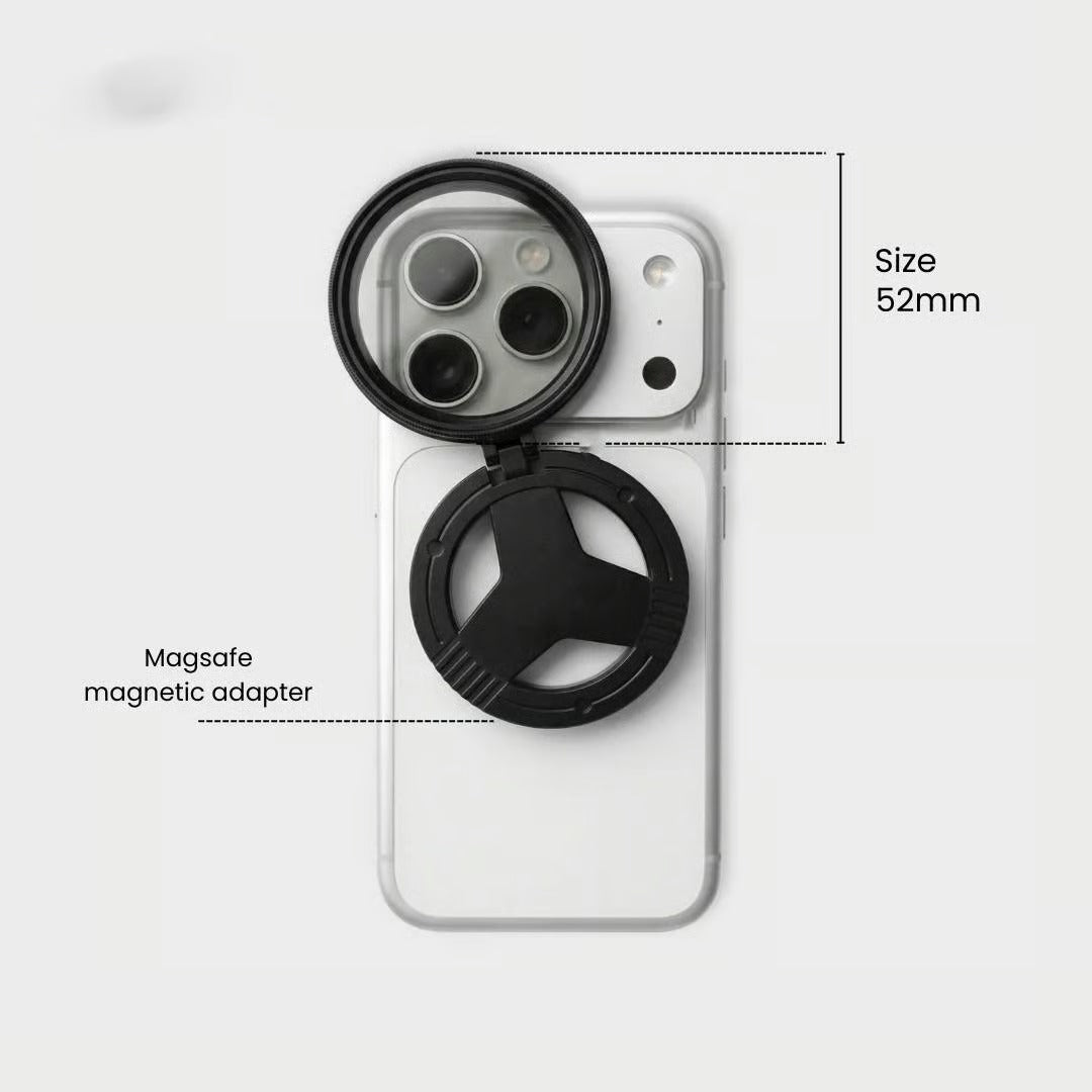 2-in-1 Magnetic CPL & Star Filter Lens