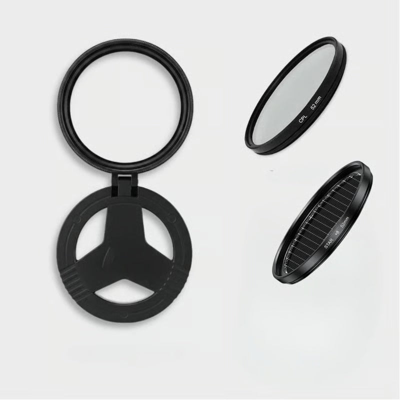 2-in-1 Magnetic CPL & Star Filter Lens