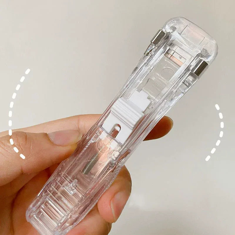 ✨Portable Binder Clip Stapler - Includes 50 reusable clips