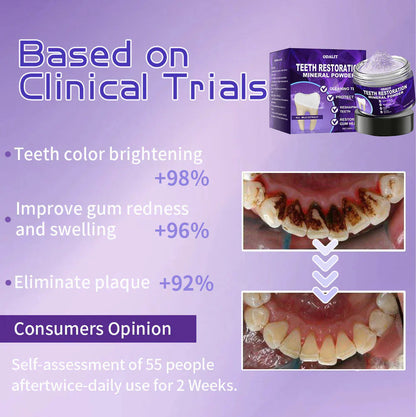 🌿Flash Sale - Don’t Miss Out - ODALIT™ Teeth Restoration Mineral Powder🦷(ADA recommended)👩‍⚕️(Treats periodontitis and mouth ulcers, prevents tooth loss, and repairs gum recession)