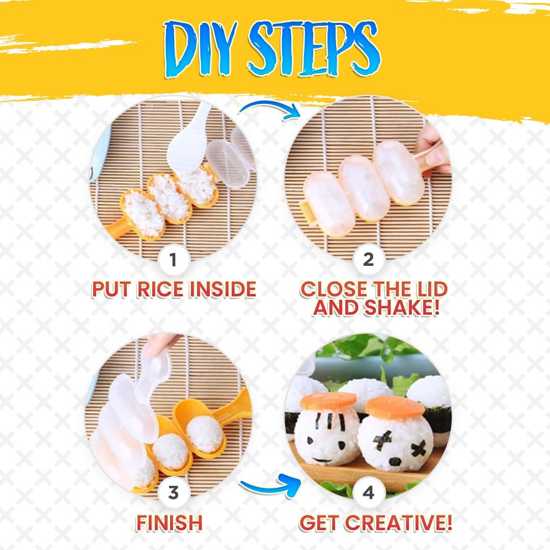 DIY Rice Ball Mold