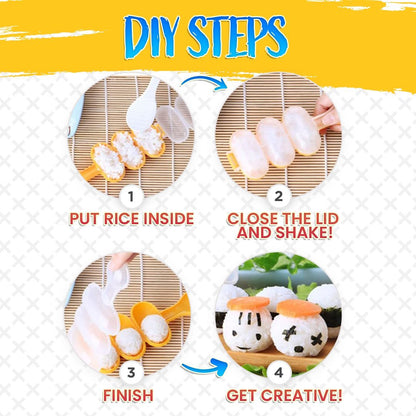 DIY Rice Ball Mold