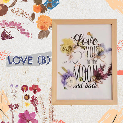 DIY Dried Flower Frame Set