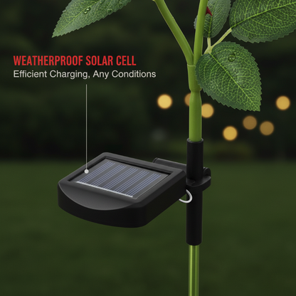 Solar Powered Rose Flower Lights
