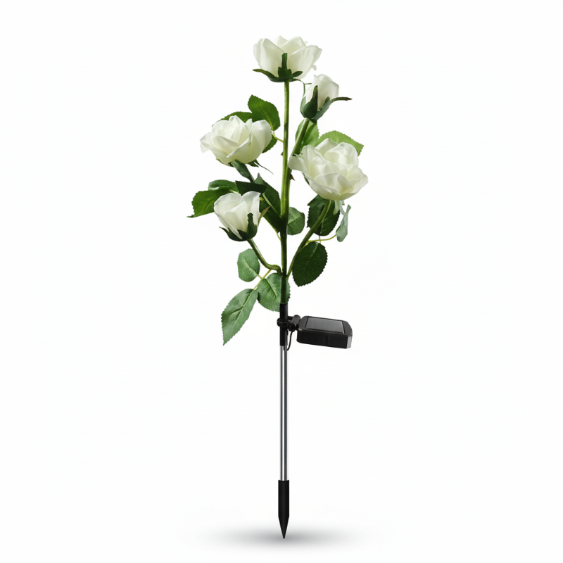 Solar Powered Rose Flower Lights