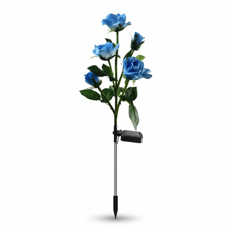 Solar Powered Rose Flower Lights
