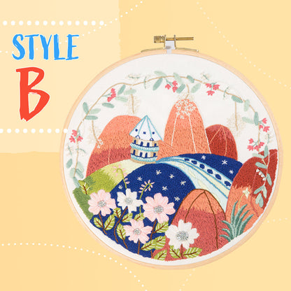 DIY Fairy Tales Embroidery Set
